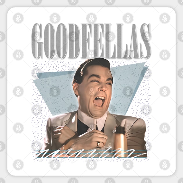 Goodfellas / Retro Fan Art Design Sticker by DankFutura